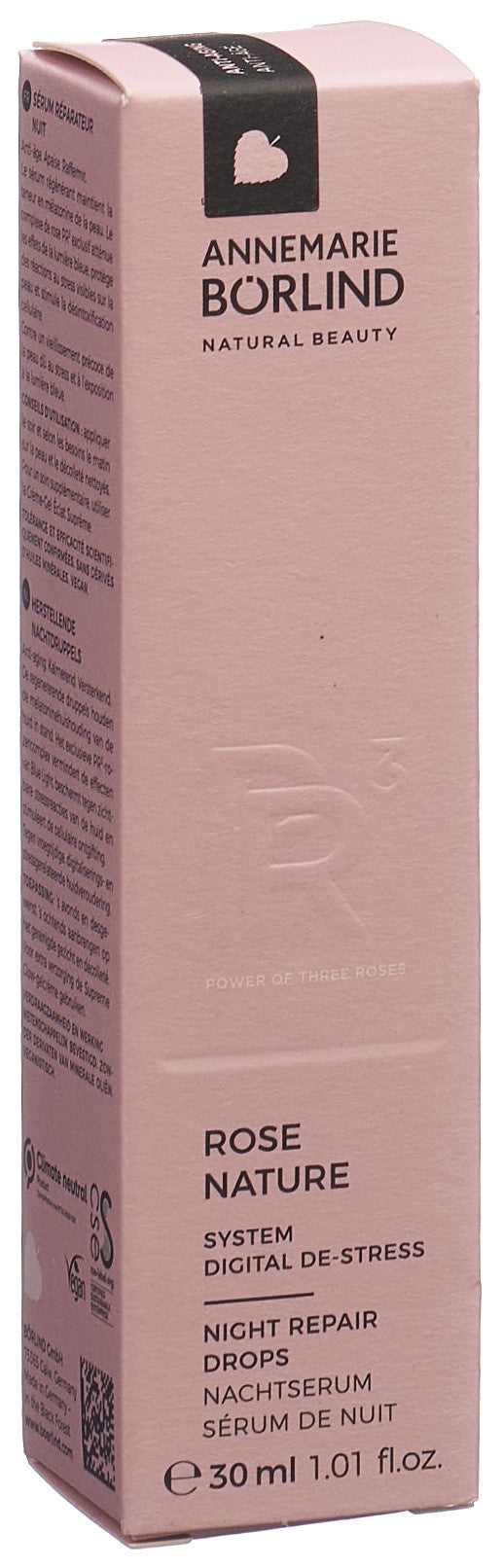 BÖRLIND ROSE NATURE Night Repair Drops