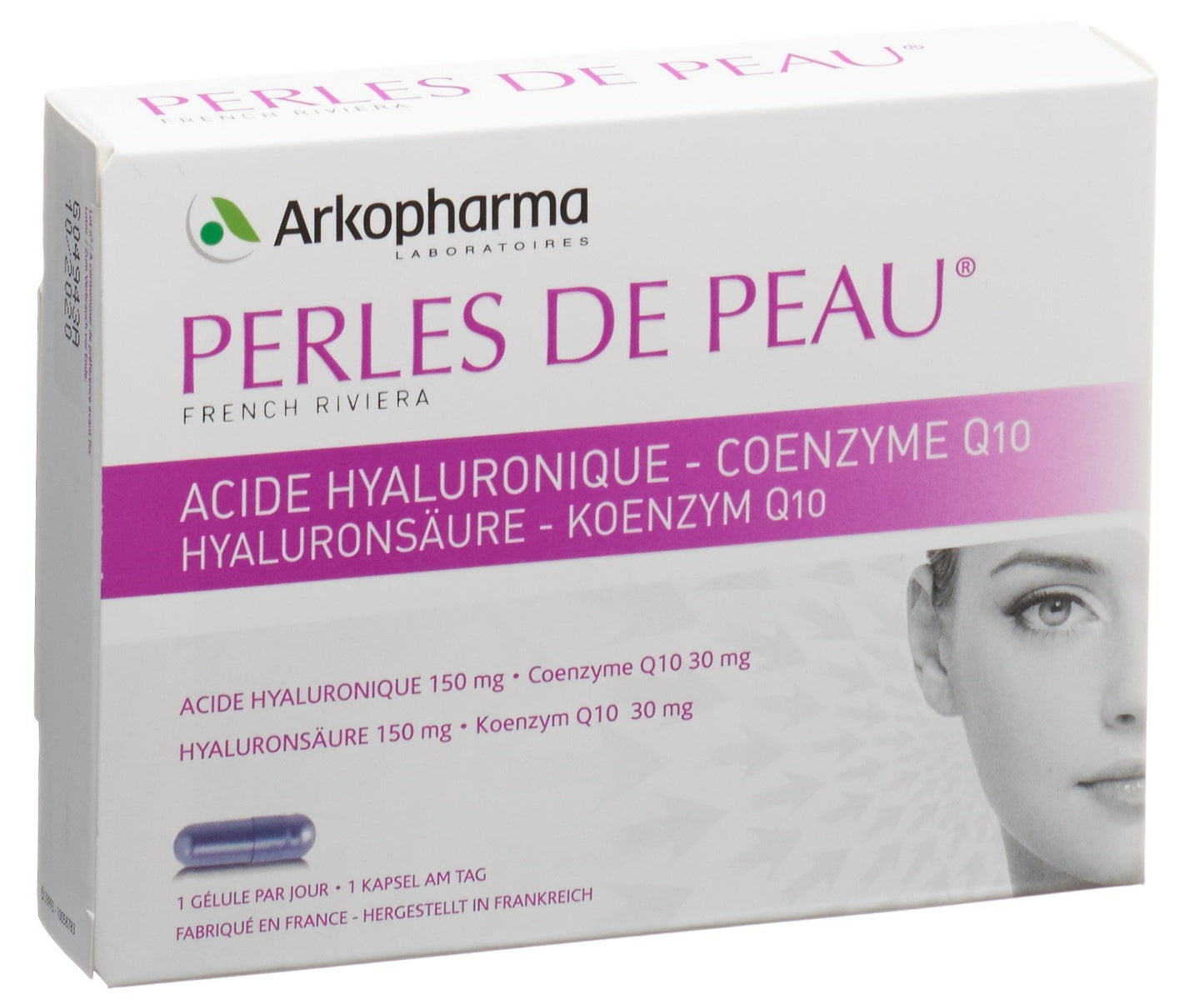 PERLES DE PEAU Hyaluronsäure+Q10 Kaps