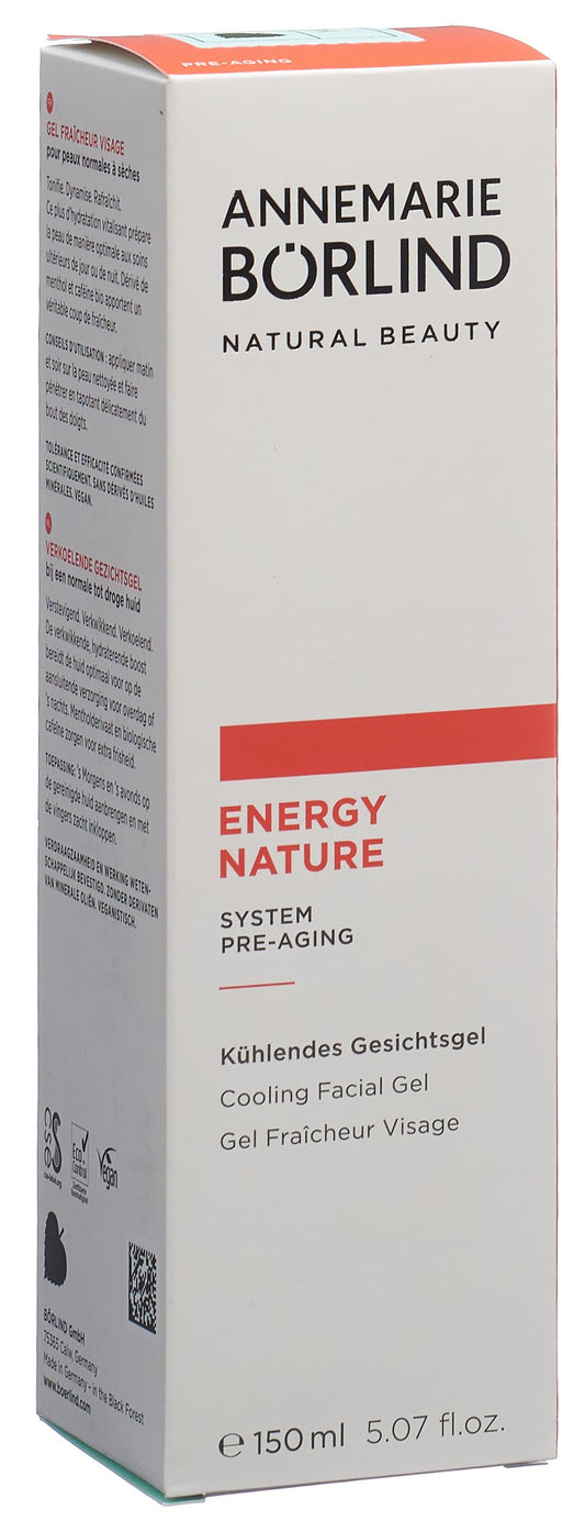 BÖRLIND ENERGYNATURE Kühlendes Gesichtsgel
