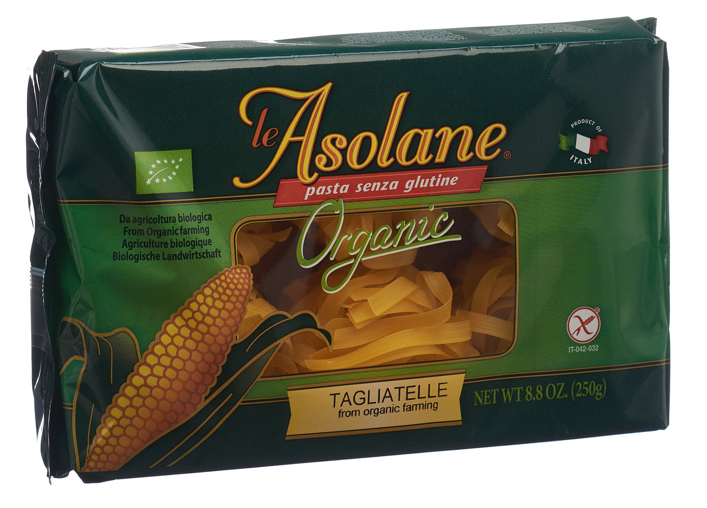 LE ASOLANE Tagliatelle Maispasta glutenfrei
