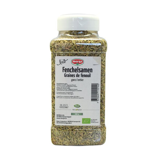 MORGA Gewürz Fenchelsamen ganz Bio
