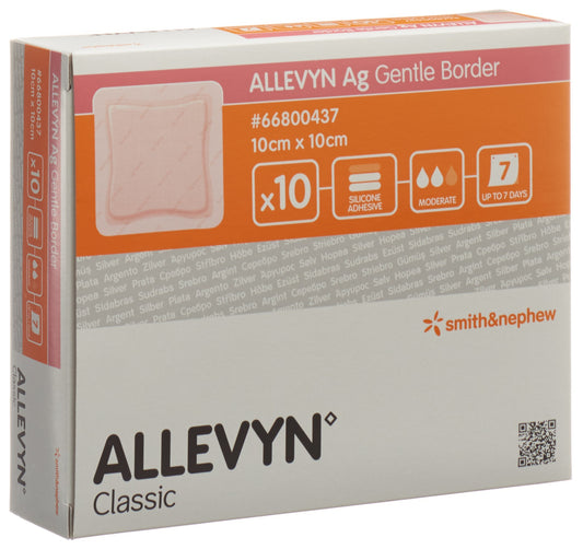 ALLEVYN AG GB Wundverband 10x10cm