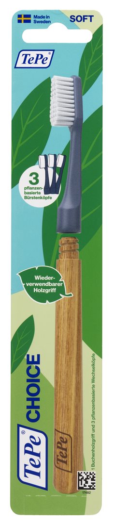 TEPE Choice Zahnbürste mit 3 Wechselköpfen