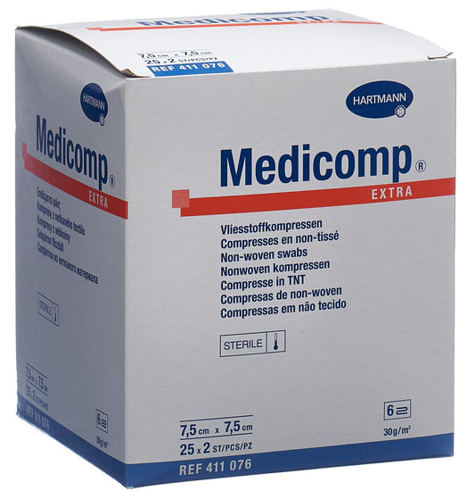 MEDICOMP Extra 6 fach S30 7.5x7.5cm st