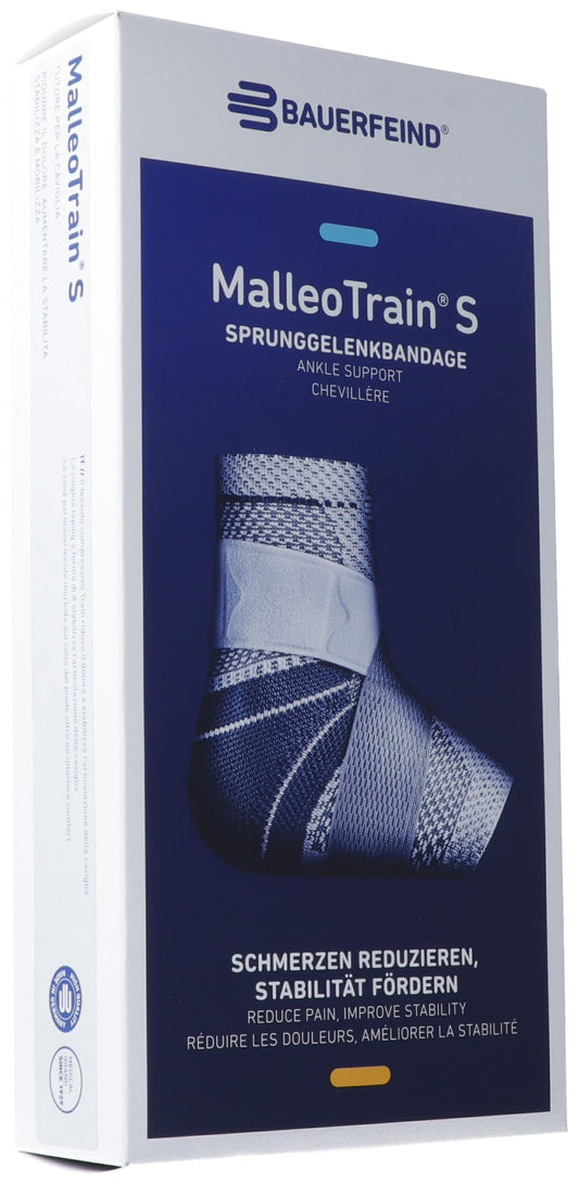 MALLEOTRAIN S Aktivbandage Gr3 rechts titan