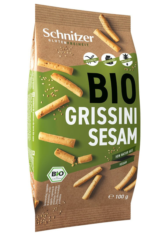 SCHNITZER Bio Grissini Sesam glutenfrei
