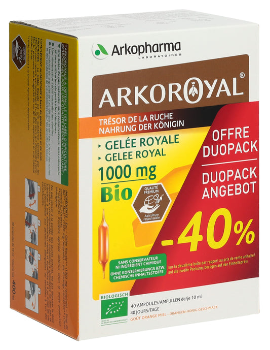 ARKOROYAL Gelée Royale 1000 mg Duo