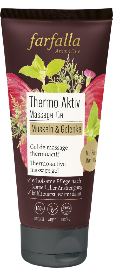 FARFALLA Massage Gel Thermo Aktiv