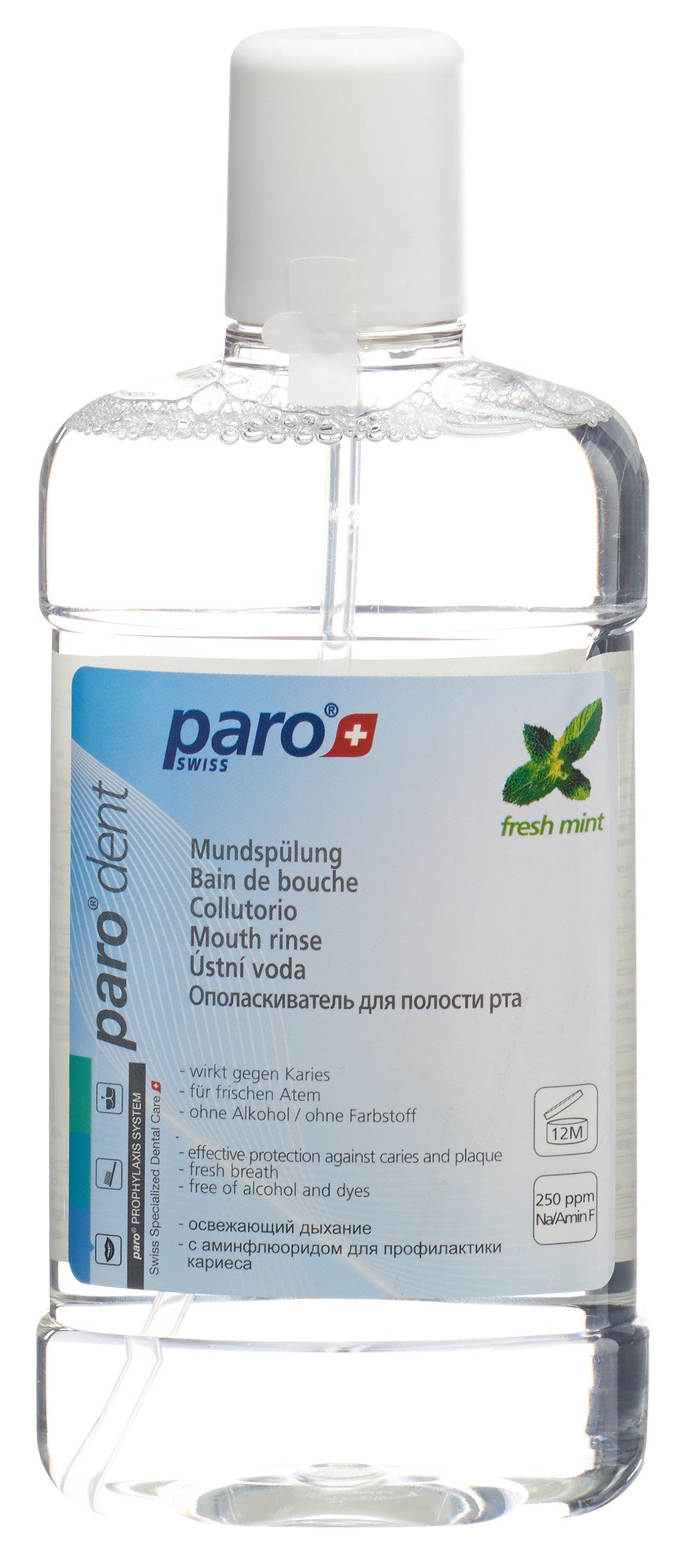 PARO DENT Dentalspülung mit Aminfluorid