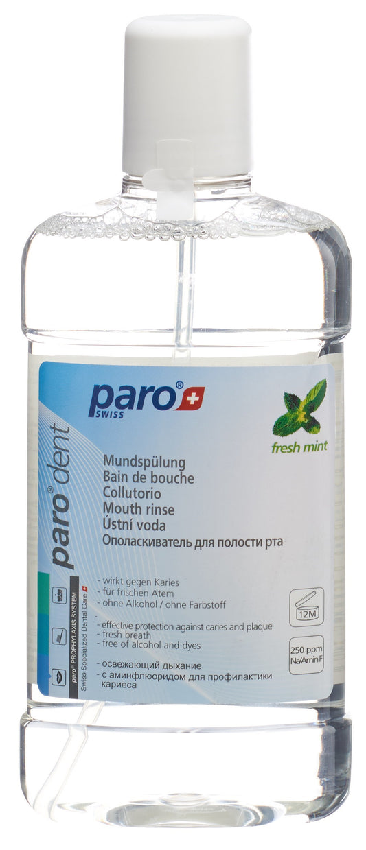 PARO DENT Dentalspülung mit Aminfluorid