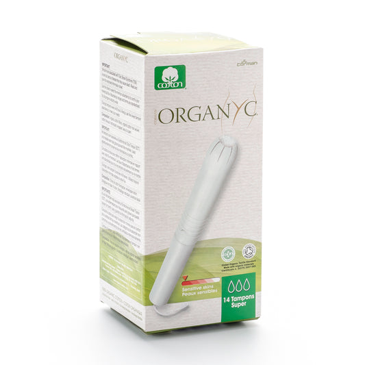 ORGANYC Tampons Super mit Applikator