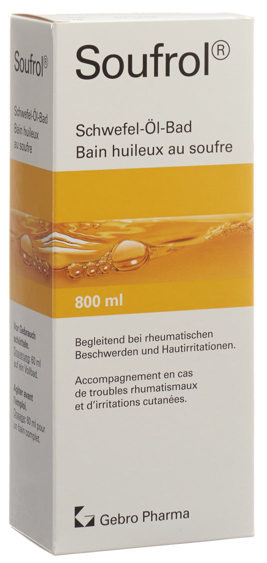 SOUFROL Schwefel-Öl-Bad