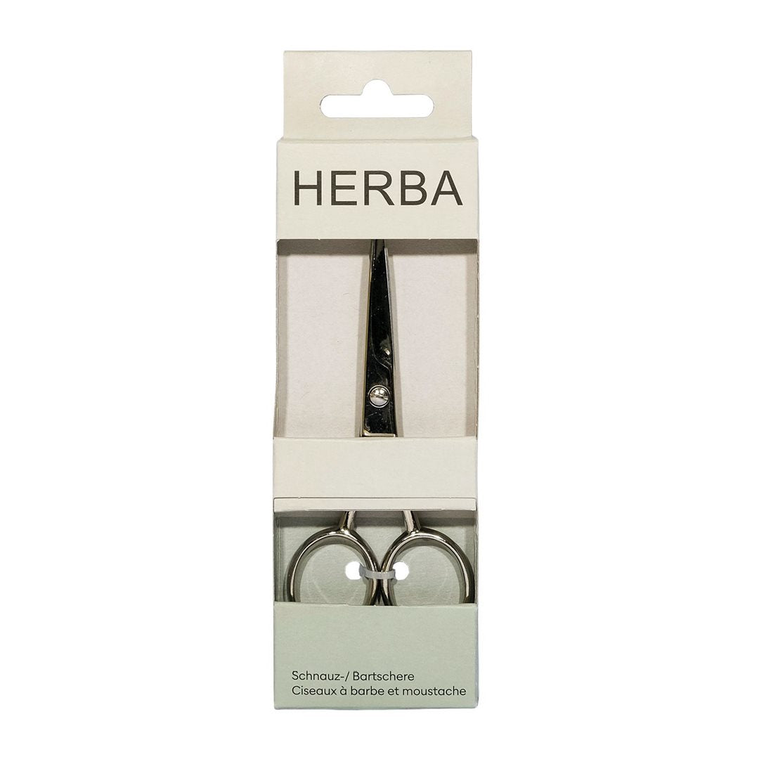 HERBA Schnauz Bartschere 11.5cm
