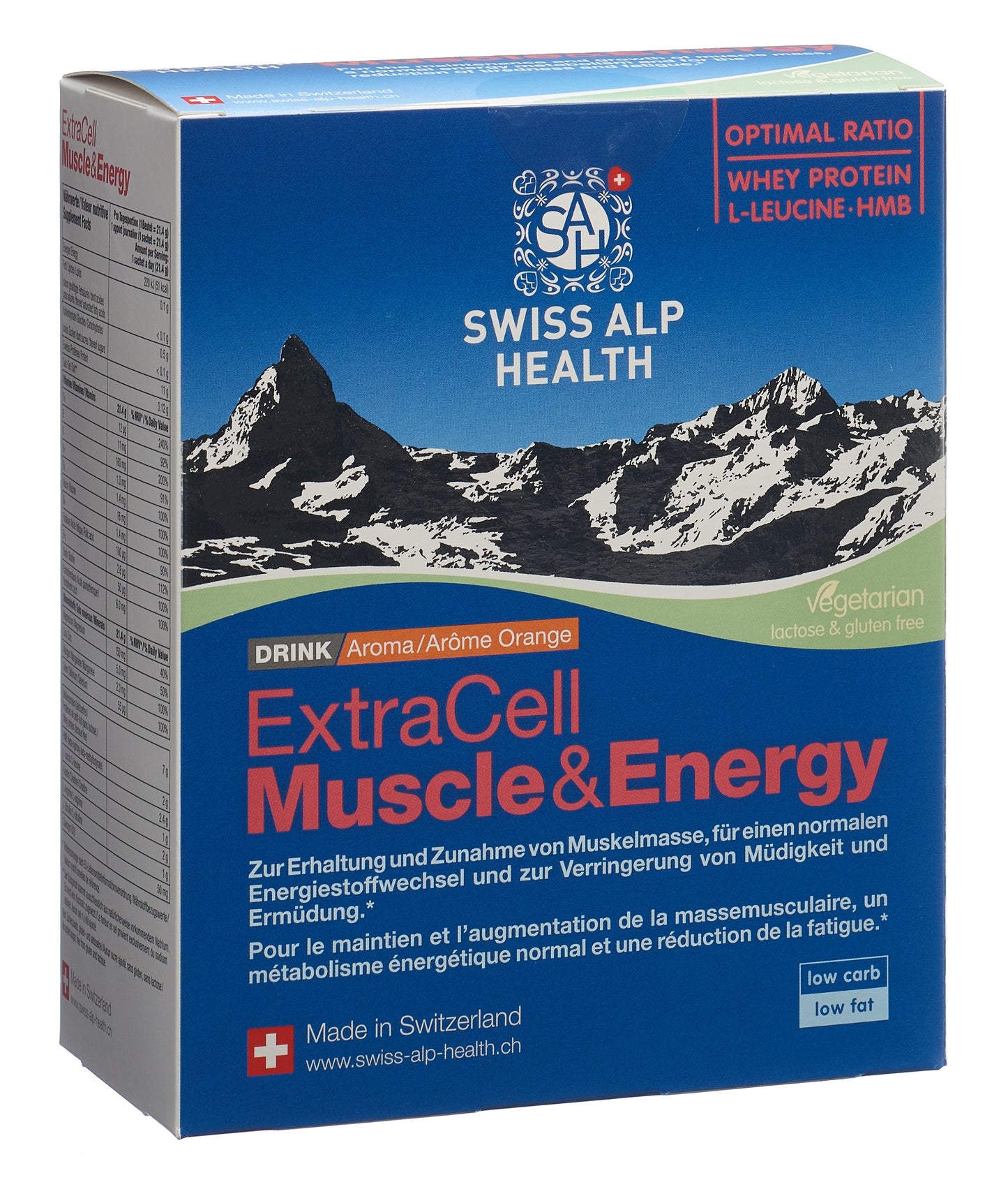 EXTRA CELL Muscle&Energy Drink Orange