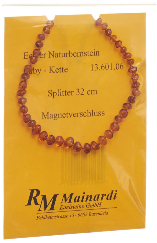 MAINARDI Natur Bernstein 32cm Splitt Magnetverschl