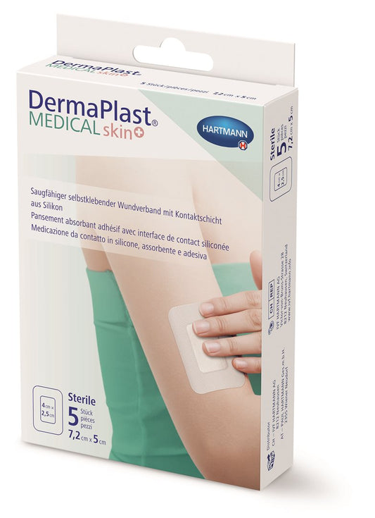DERMAPLAST Medical skin+ 7.2x5cm