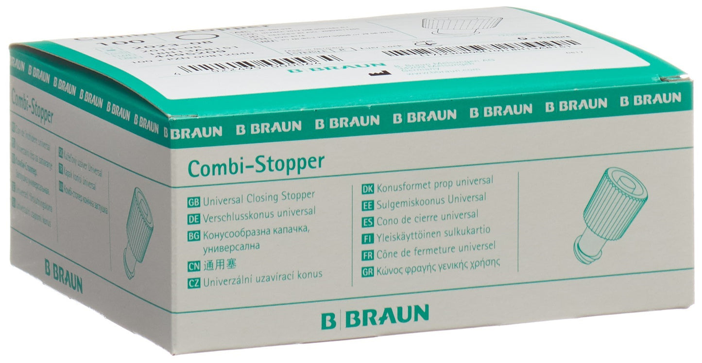 B. BRAUN Combi Verschlusskon wei Luer Lock