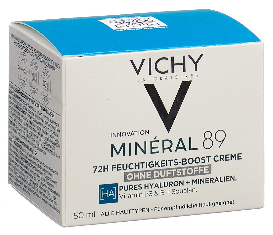VICHY Minéral 89 Creme reichhaltig ohne Parf