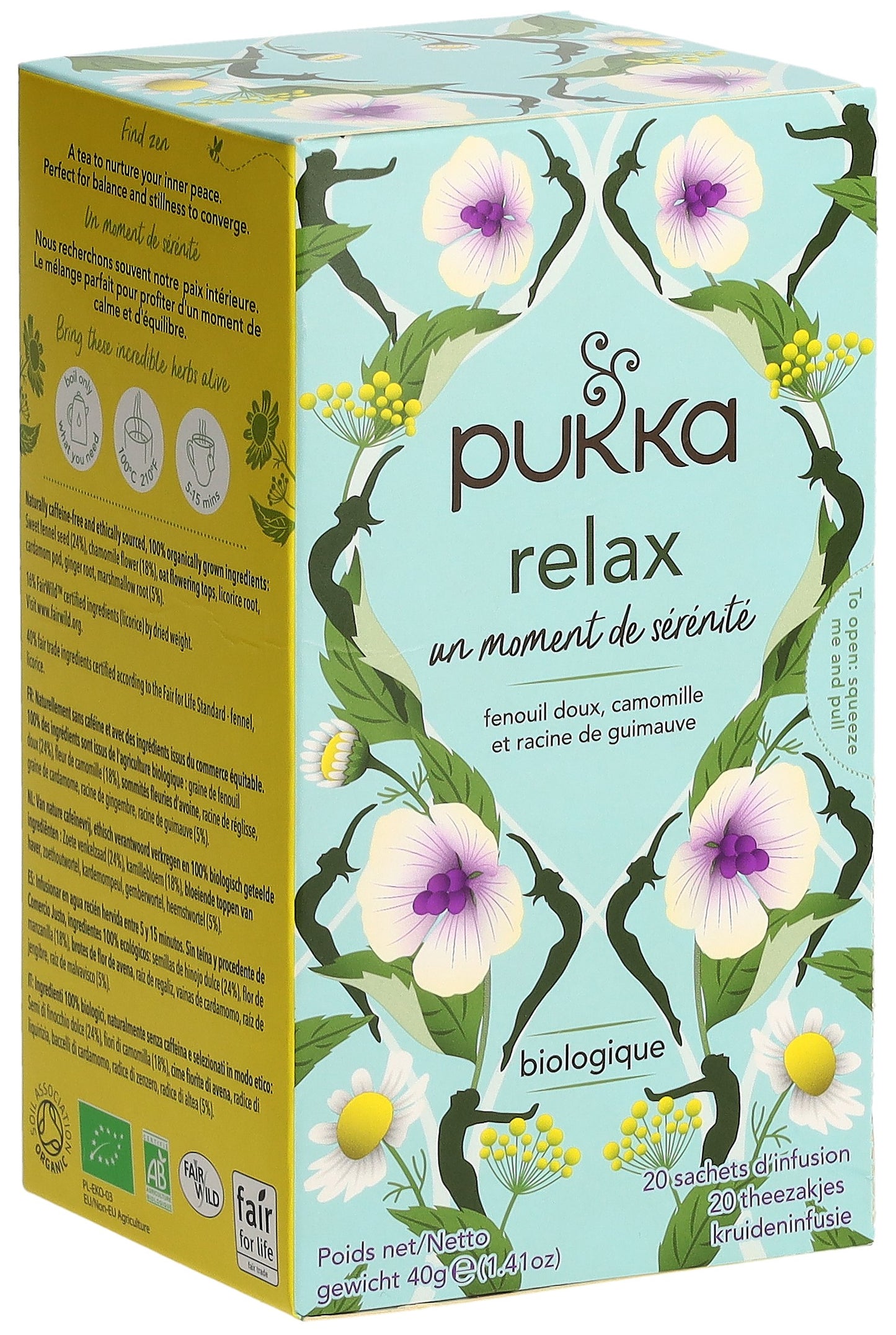 PUKKA Relax Tee Bio FR