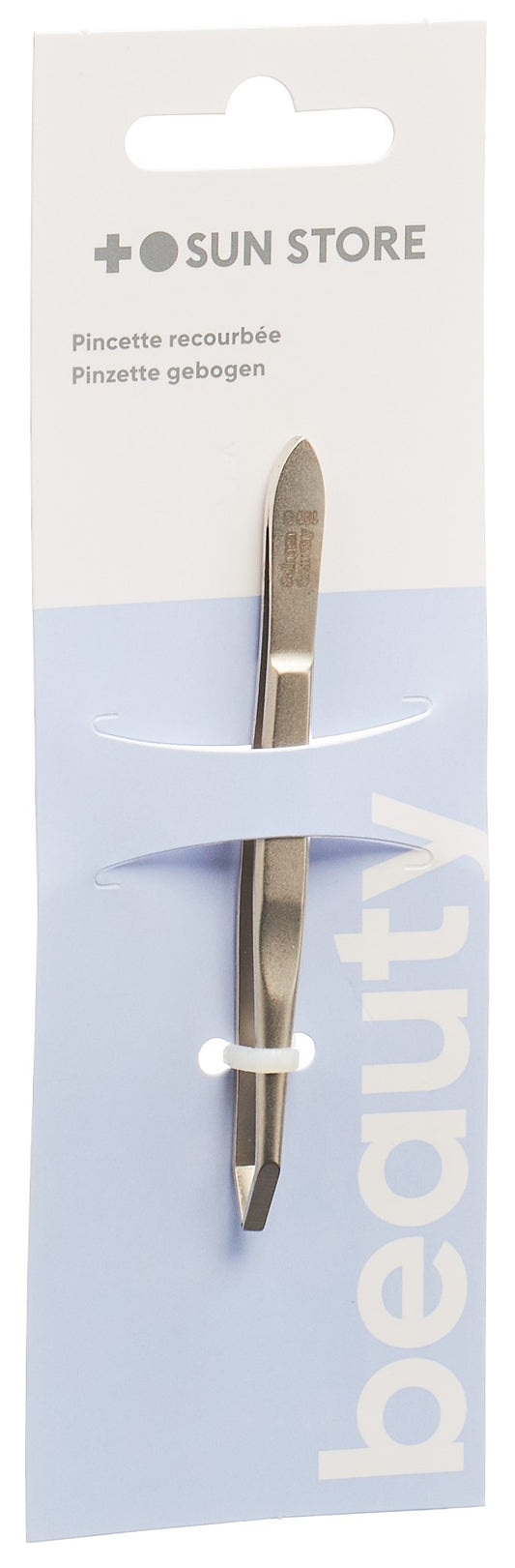 SUN STORE Beauty Pinzette gebogen vernick matt
