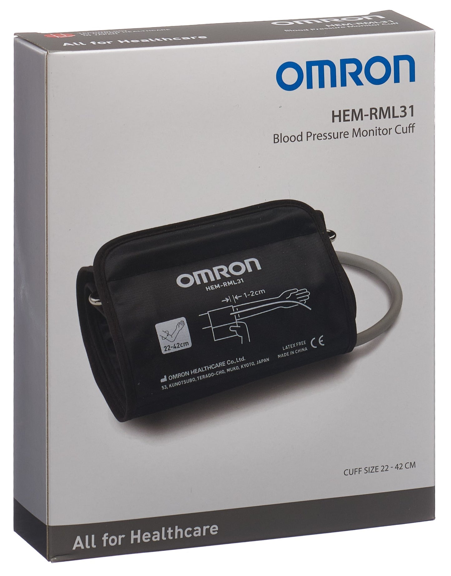 OMRON Oberarm-Manschette 22-42cm Easy weich