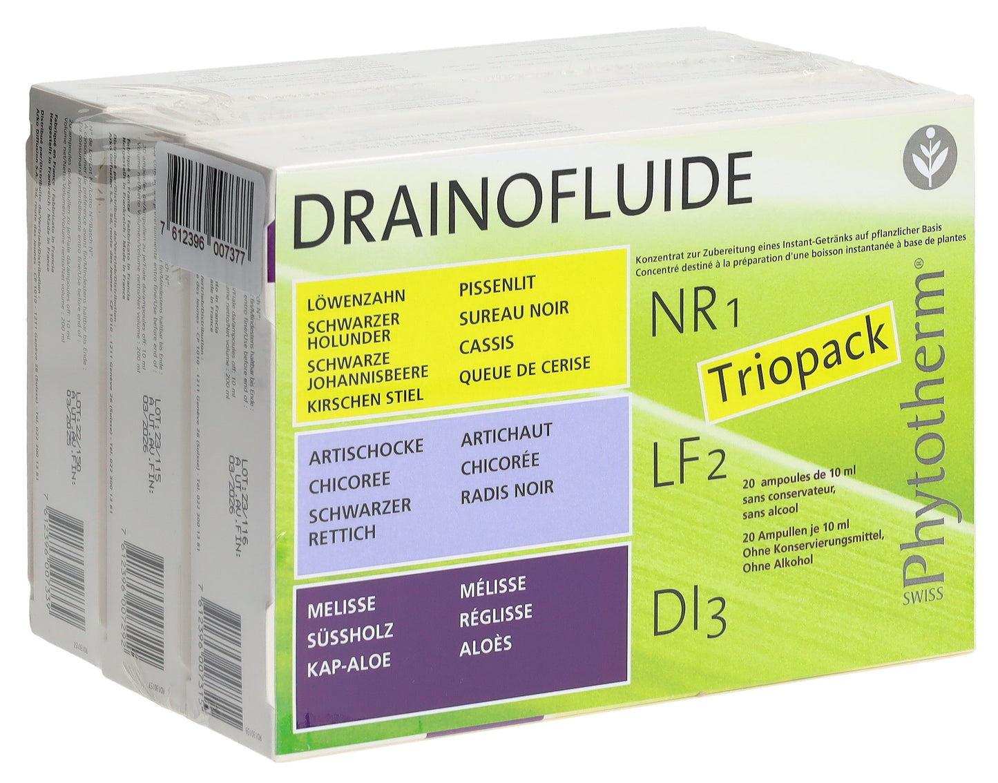 DRAINOFLUIDE Trio NR 1 + LF 2 + DI 3
