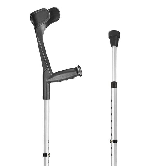 SAHAG Krücken Ergo Hart 76-96cm alu schwarz
