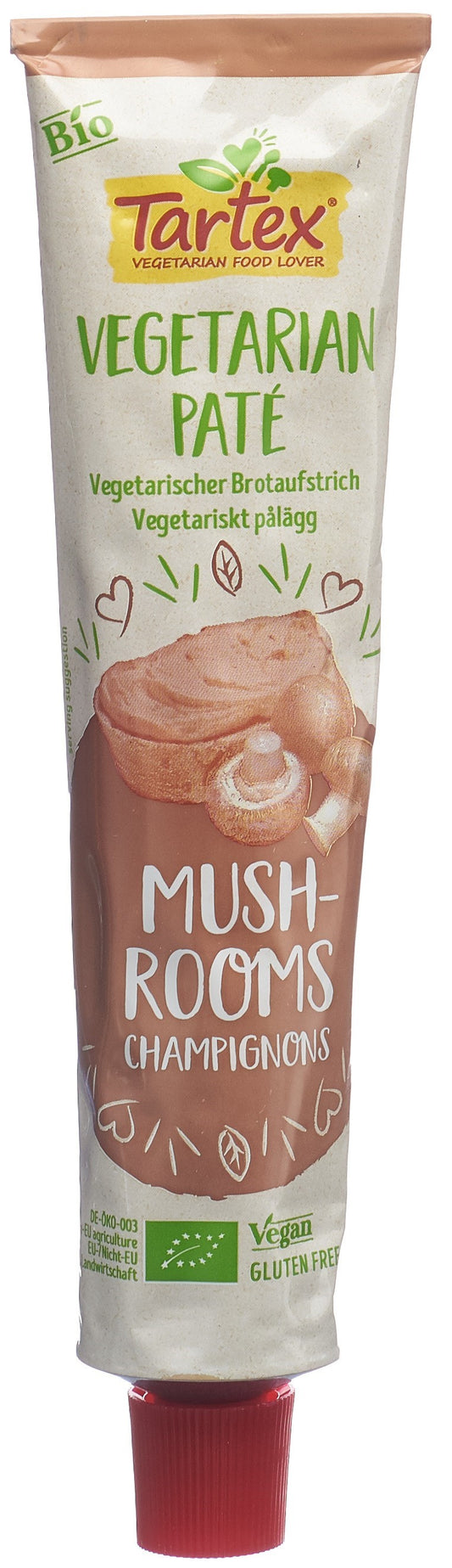 TARTEX Aufstrich Champignon Bio