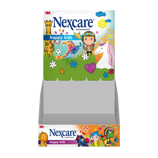3M NEXCARE Disp Kinderpf Happy Kids Animals 12 Stk