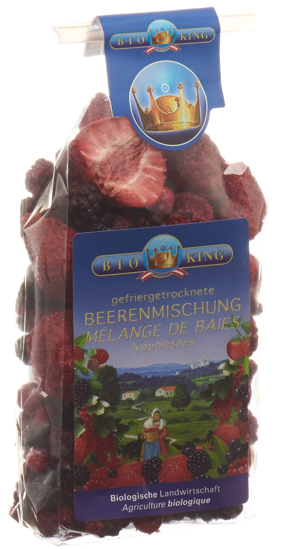 BIOKING Beerenmischung gefriergetrocknet