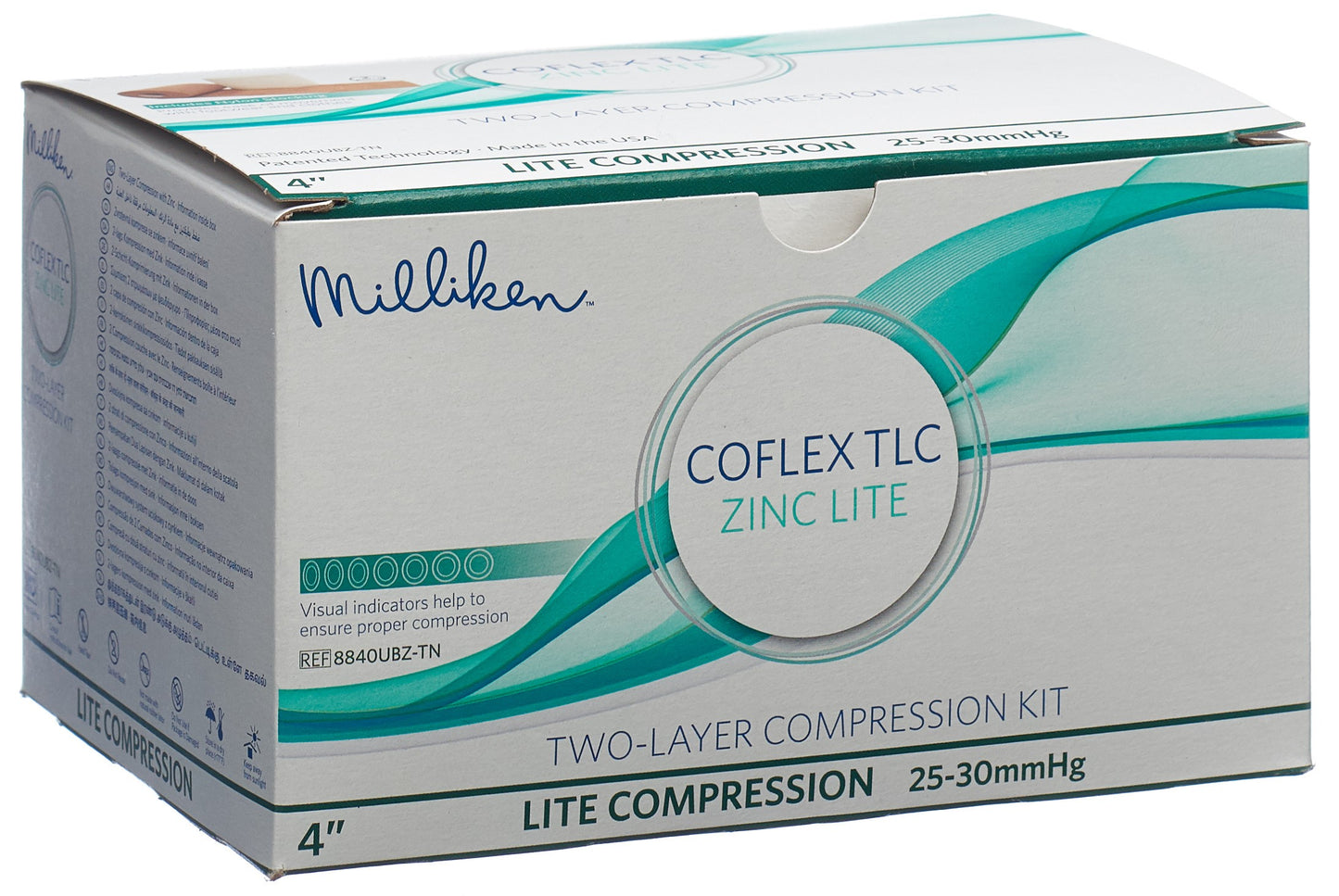 COFLEX Compress-Kit TLC Zink Lite 10cm 25-30mmHG