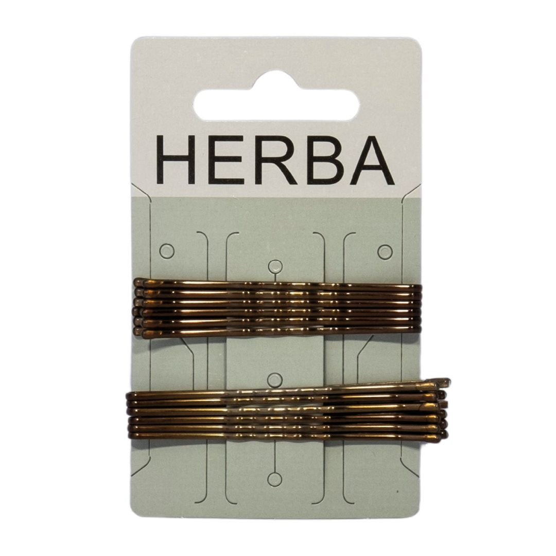 HERBA Klemme 6+6.5cm braun