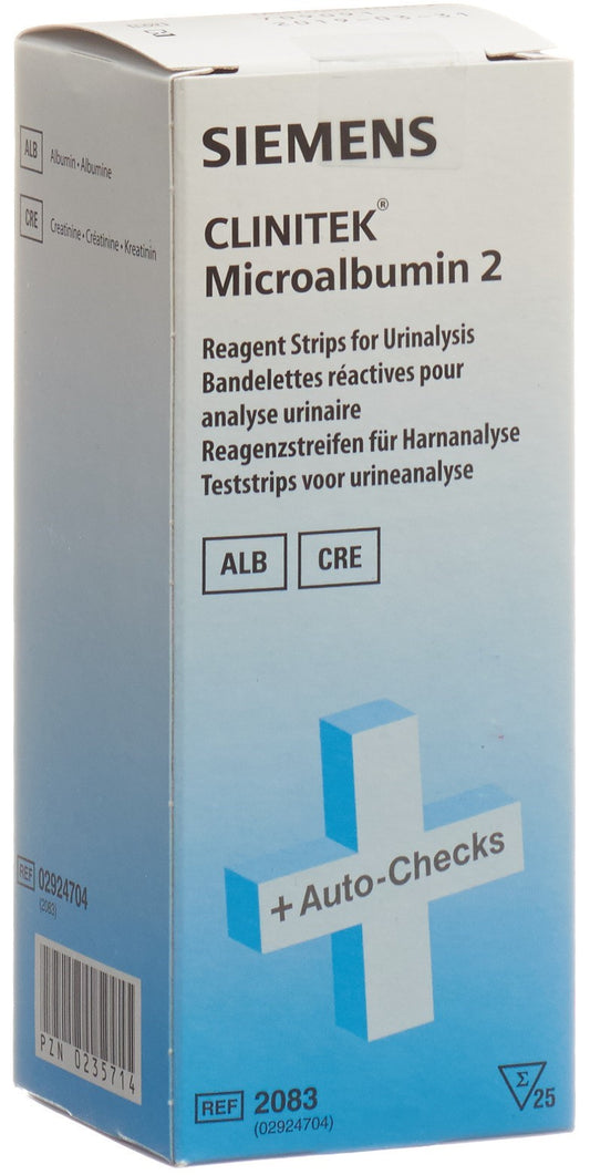 CLINITEK Microalbumin 2 Reagenzstreifen