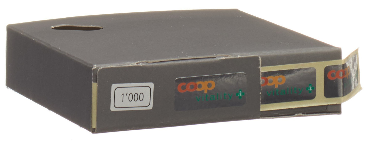 COOP VITALITY Klebeet 35x15mm silb mat