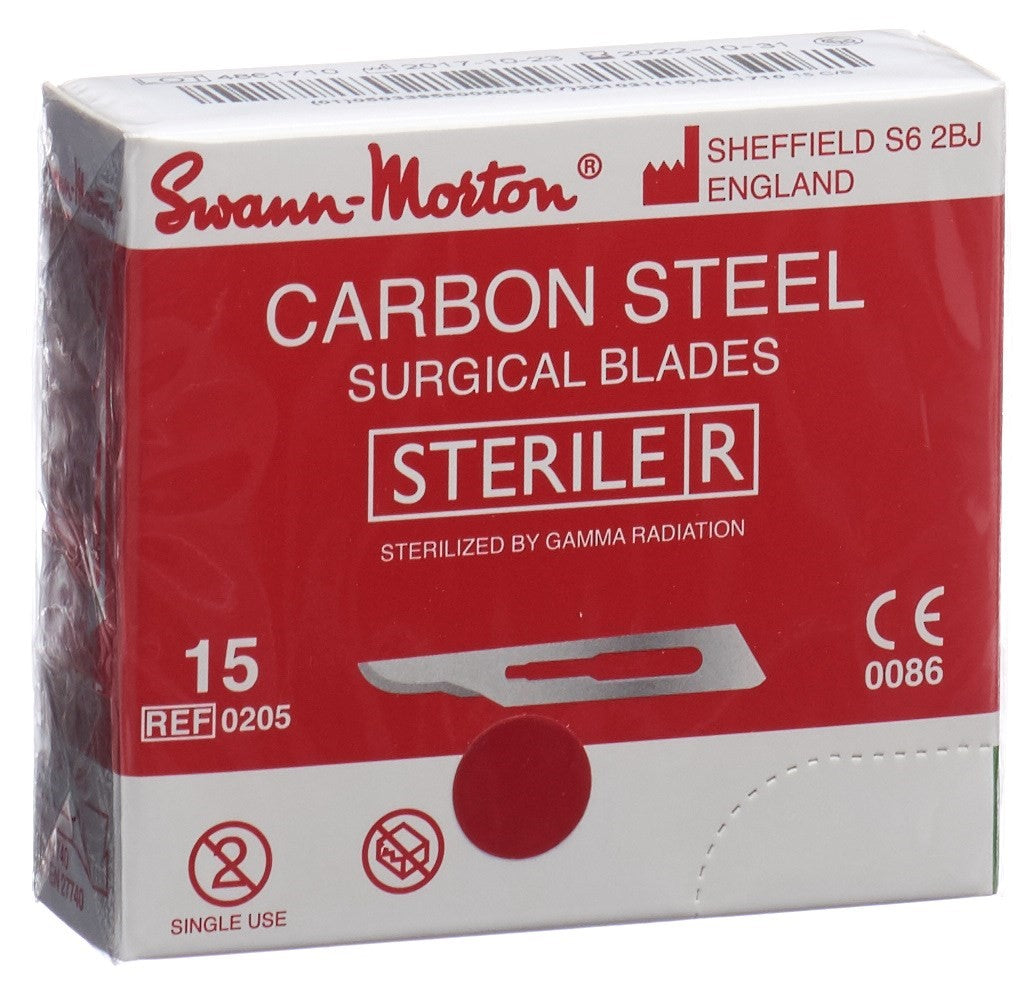 SWANN-MORTON Skalpellkling Fig.15 steril