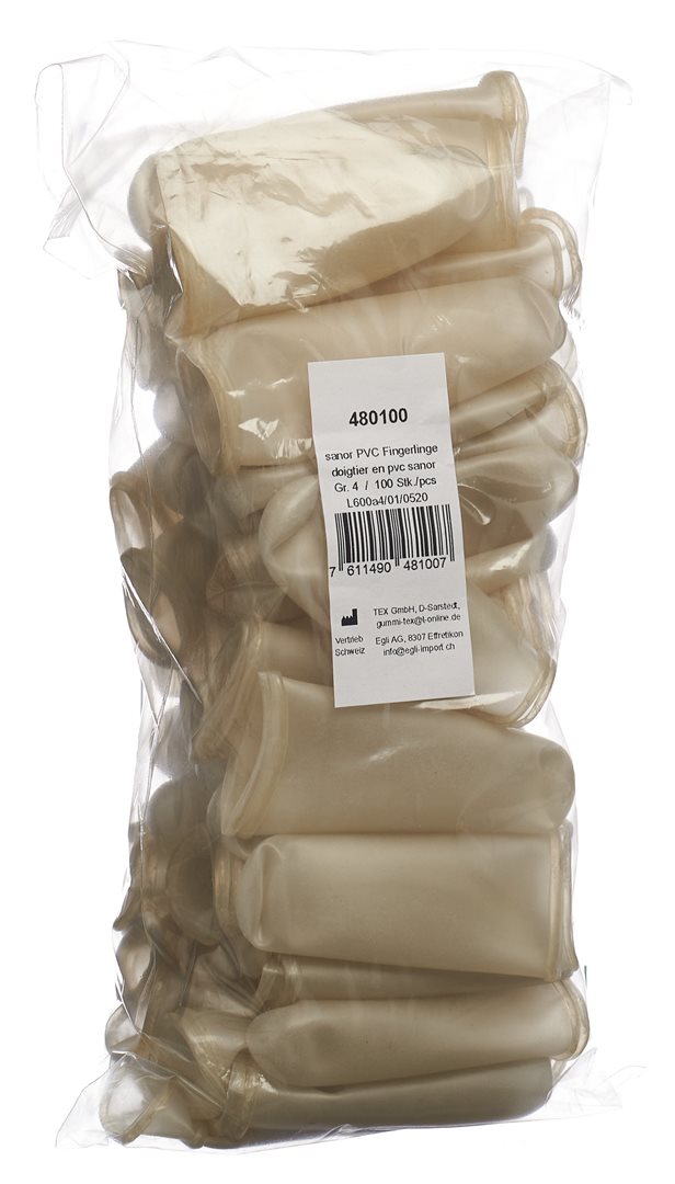 SANOR PVC Fingerling Gr4 mit Rand