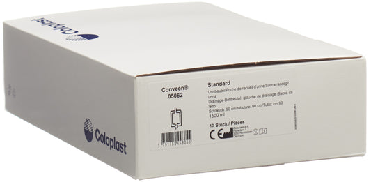 CONVEEN Nachtbeutel 1500ml 90cm RV n st