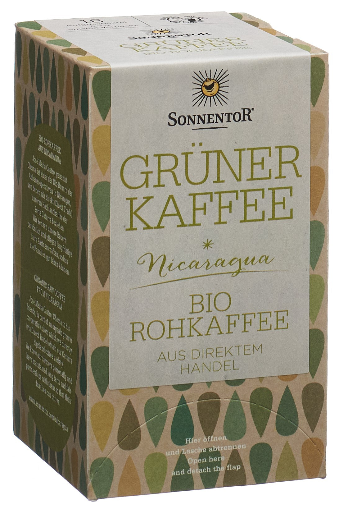 SONNENTOR Grüner Kaffee BIO