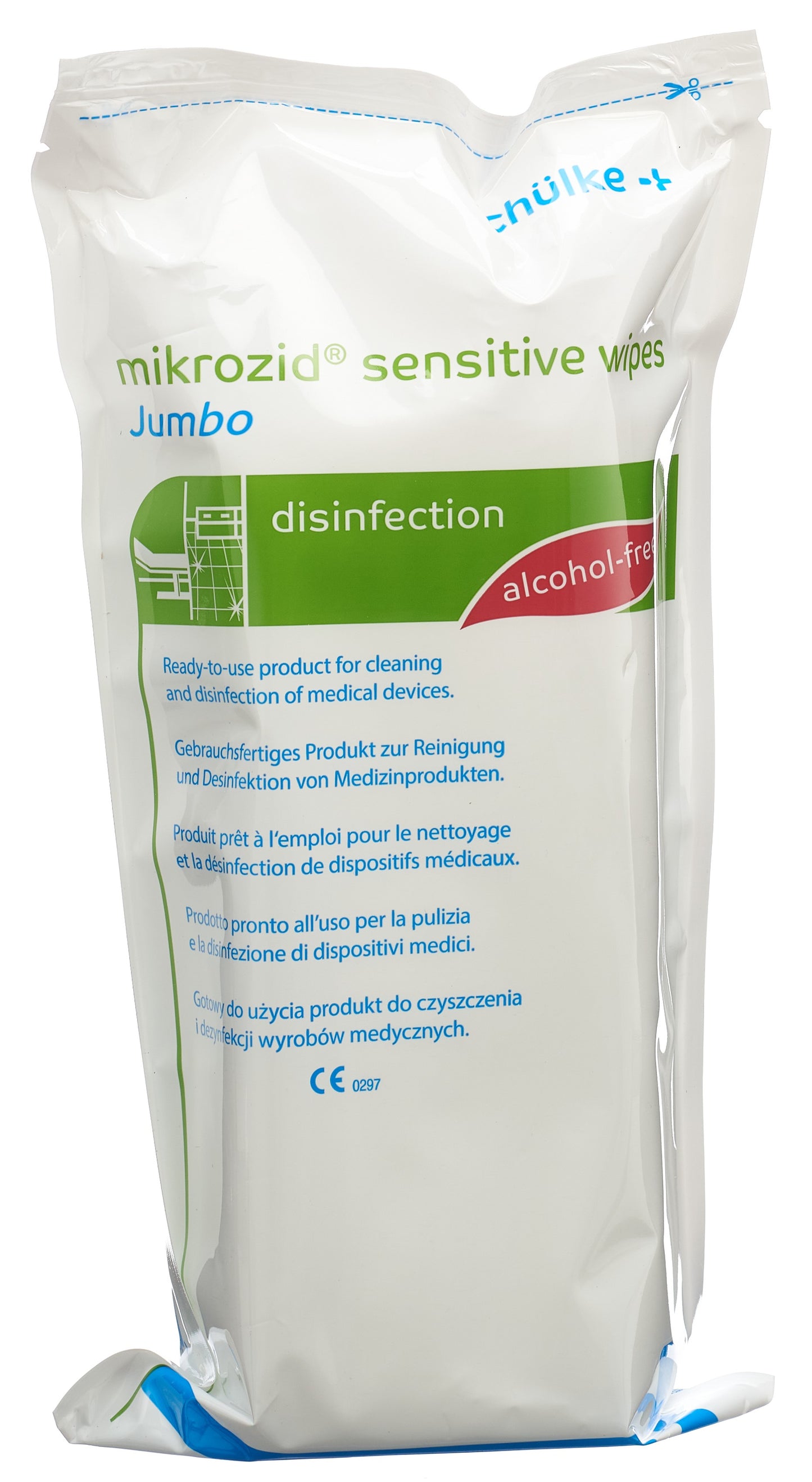 MIKROZID Sensitive wipes Jumbo refill