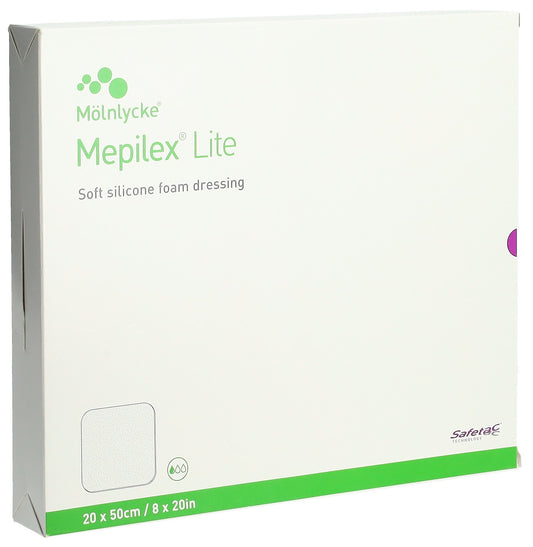 MEPILEX Lite Absorptionsverb 20x50cm Silik