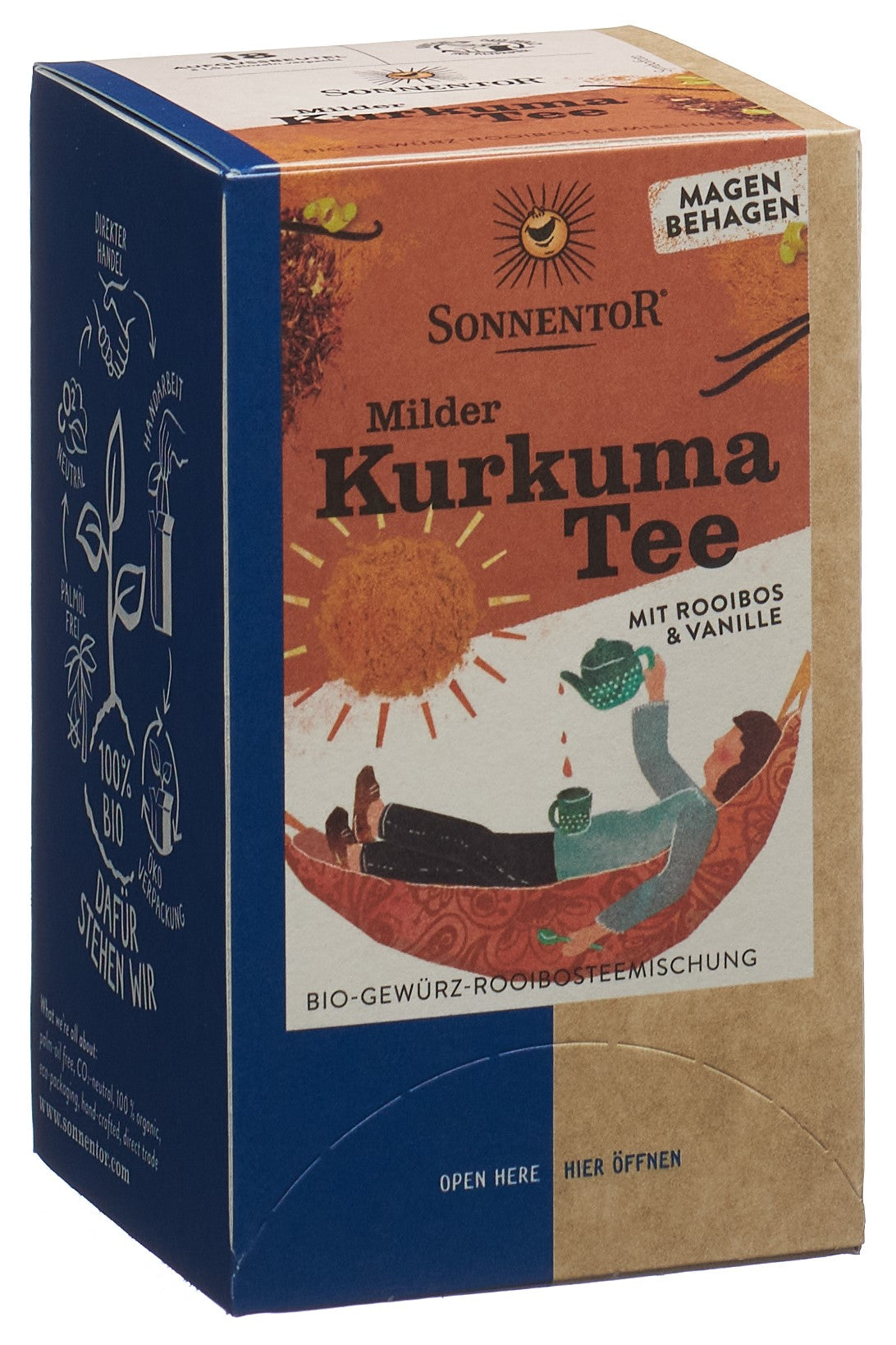 SONNENTOR milder Kurkuma Tee BIO BIO