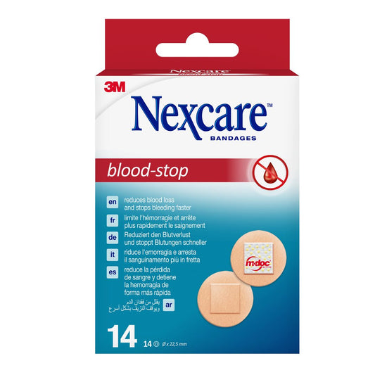 3M NEXCARE Blood-Stop Pflaster rund