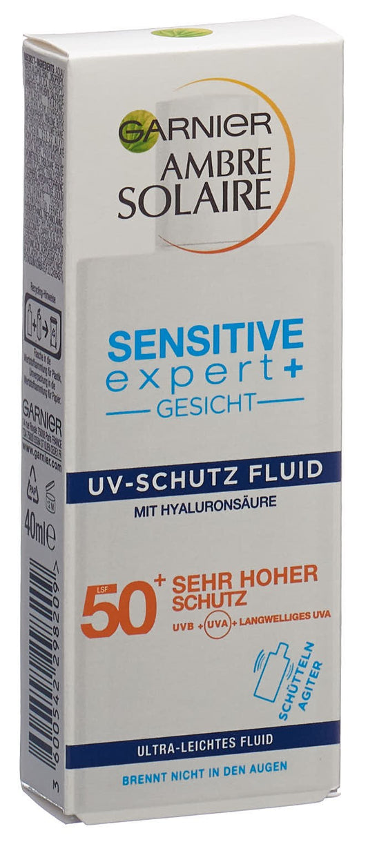 AMBRE SOLAIRE Sens expert+ UV Fluid LSF50+