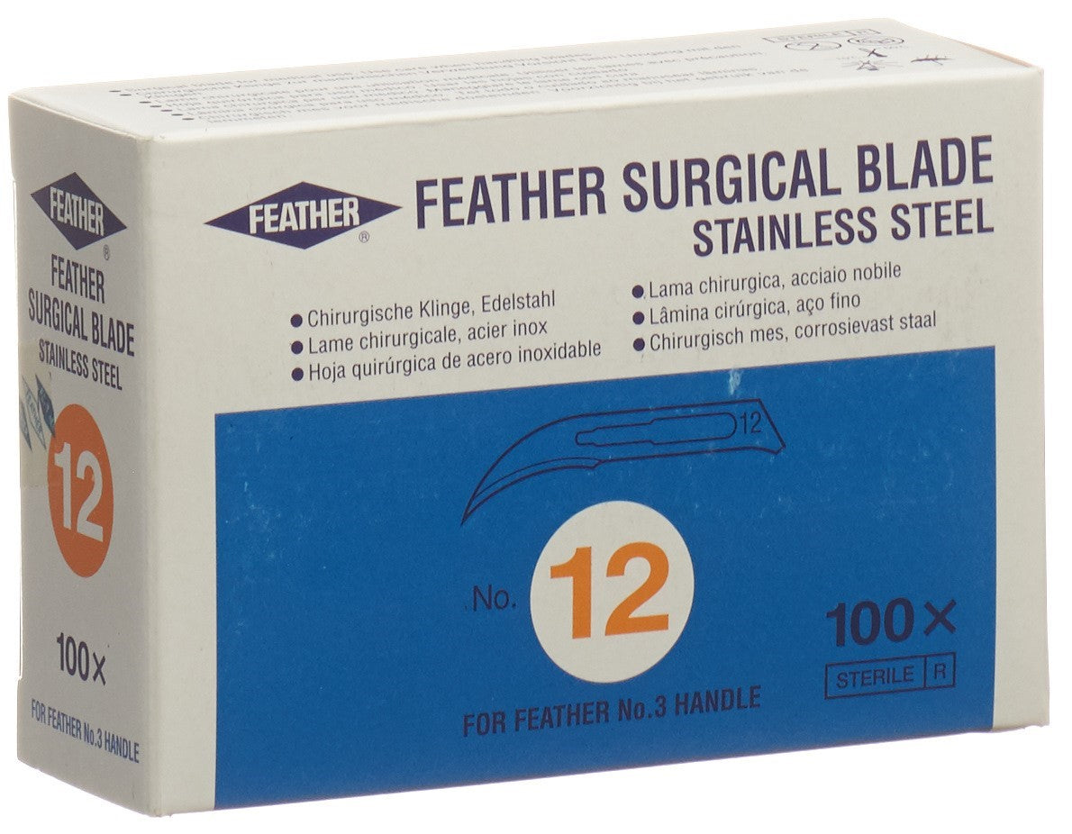 FEATHER Skalpellklingen steril Nr 12