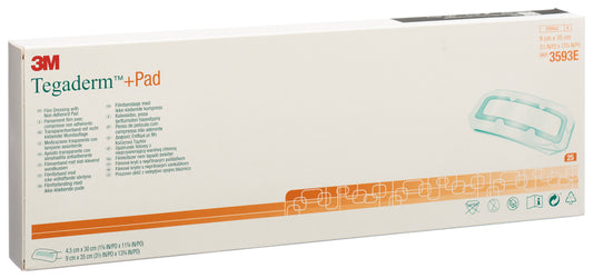 3M TEGADERM+PAD 9x35cm Wundkis 4.5x30cm