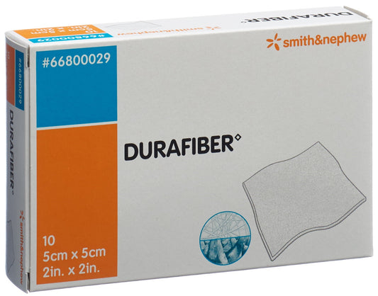 DURAFIBER Wundauflage 5x5cm steril