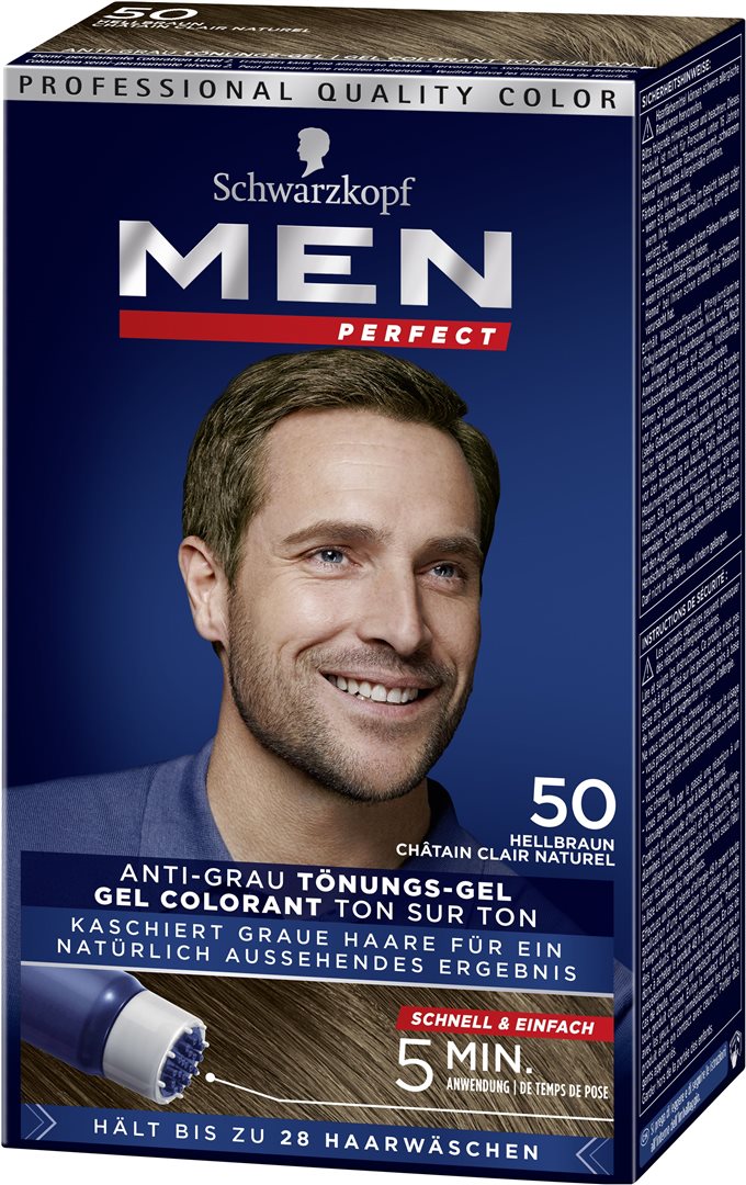 MEN PERFECT Tönung 50 Natur Hellbraun