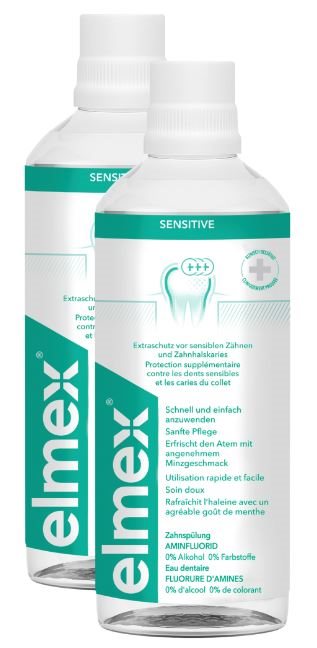 ELMEX SENSITIVE Zahnspülung Duo