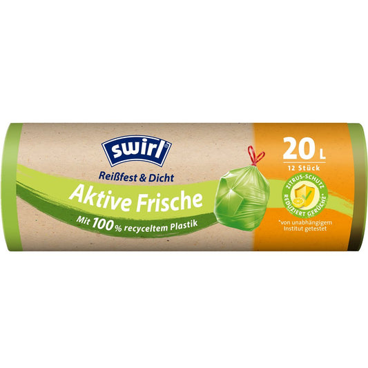 SWIRL Müllbeutel Aktive Frische 20l