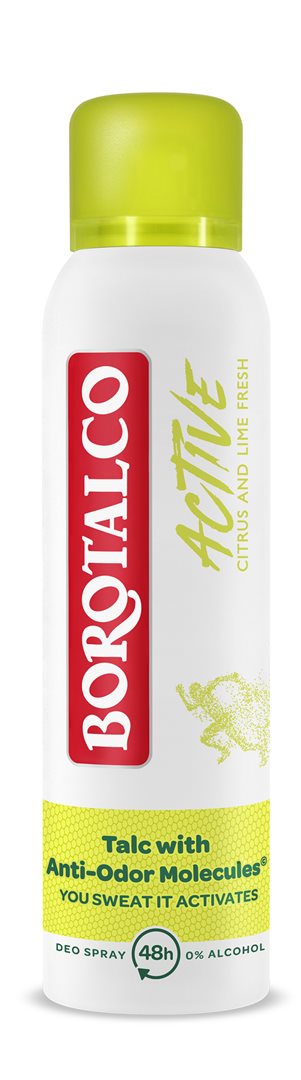 BOROTALCO Deo Active Spray Zitrus Lime